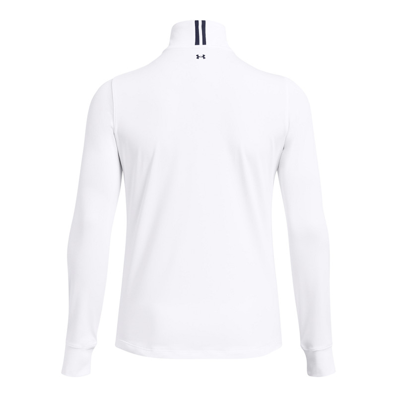 Under Armour |  1383614-100 | Playoff 1/4 Zip | White / Midnight Navy