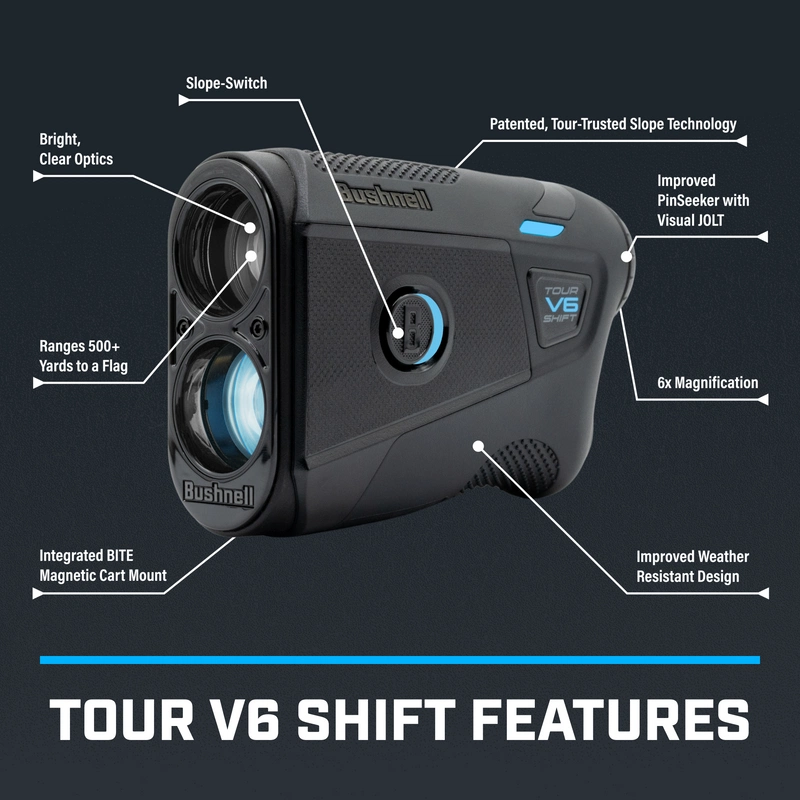 Bushnell | Tour V6 | Shift | All Black |