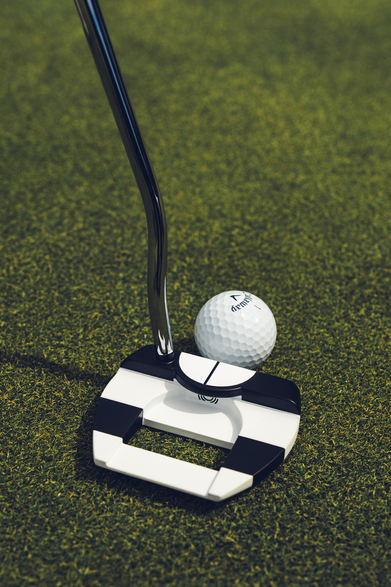 Odyssey | AI-Dual | Half Ball Jailbird Mini | DB | Putter | 34"