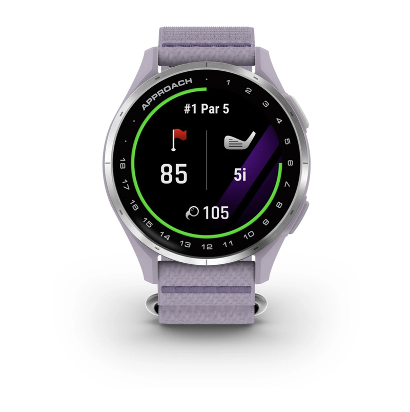 Garmin | Approach J1 | GPS Watch Juniors | Silver / Lilac