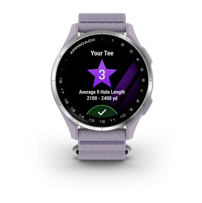 Garmin | Approach J1 | GPS Watch Juniors | Silver / Lilac
