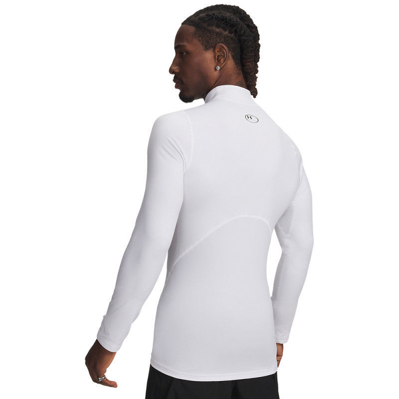 Under Armour | 1366066-100 | Cold-Gear | Armour Fitted Mock | White