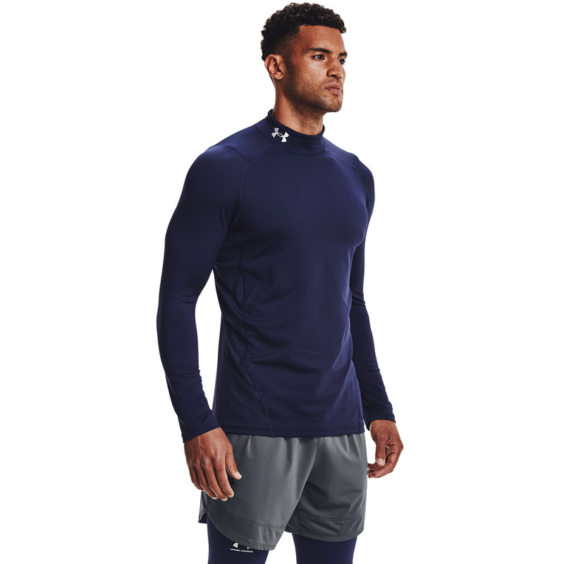Under Armour  | 1366066-410 | Cold-Gear | Armour Fitted Mock | Midnight Navy |