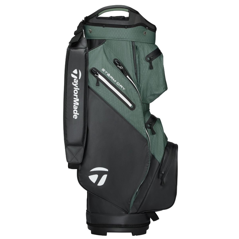 Taylormade | M2395501 | StormDry Waterproof | Cartbag | Black / Dark Sage