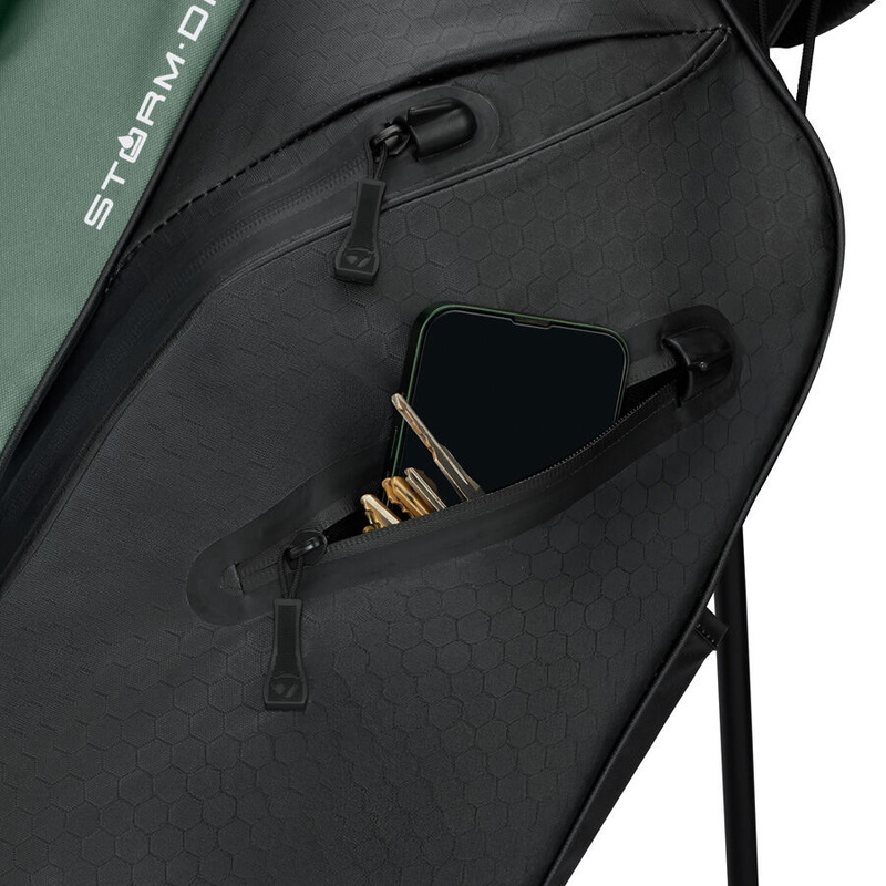 Taylormade | M2396101| StormDry Waterproof | Standbag | Black/Dark Sage